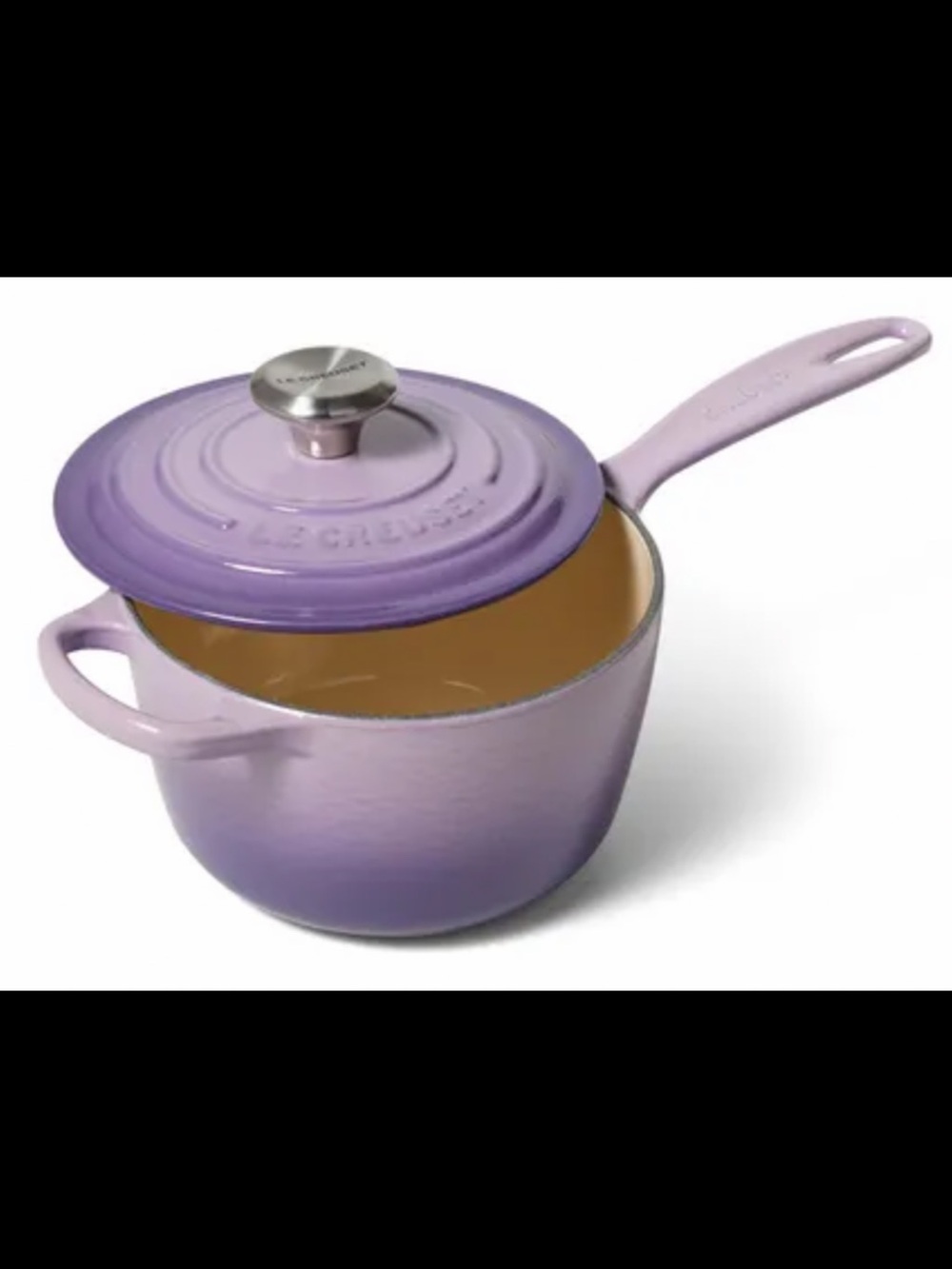 ~Le Creuset *NEW* Provence Colot Enamelled Cast Iron 1.75 QtSaucepan with Lid